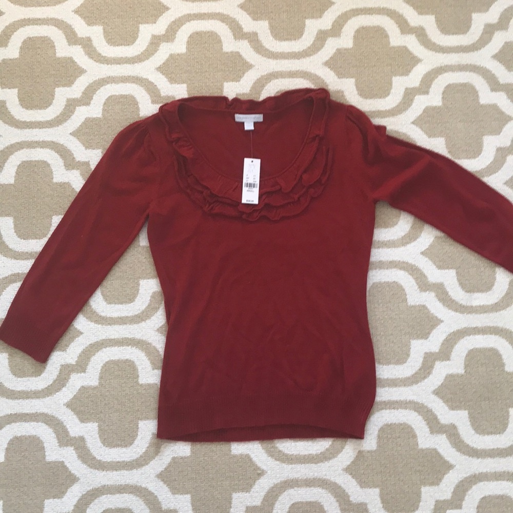 New York & Company red size XS shirt